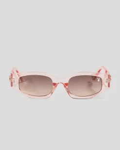 Sunglasses*Playboy Follow The Rabbit Sunglasses Pink/smoke