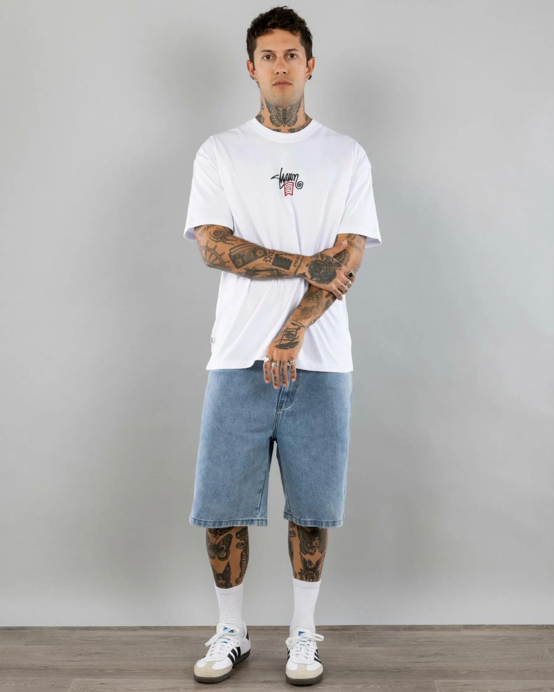 Tops & T-Shirts*S-Double For The Crew T-Shirt White