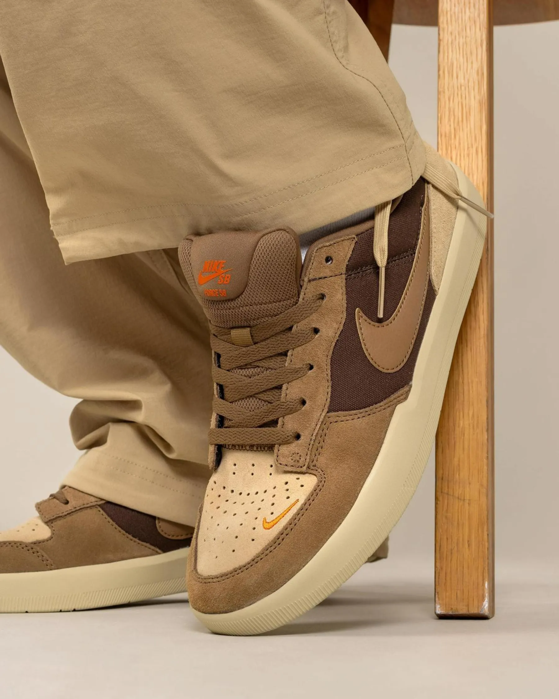 Sneakers*Nike Force 58 Baroque Brown/mosswood Brown