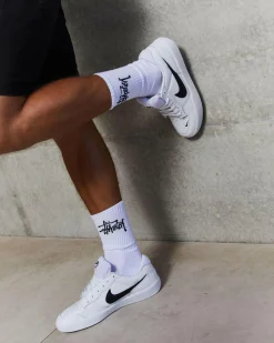 Sneakers*Nike Force 58 Premium Leather Shoes White/black-white-white