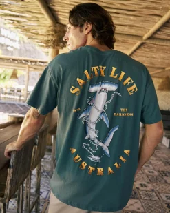 Tops & T-Shirts*Salty Life Force T-Shirt Green