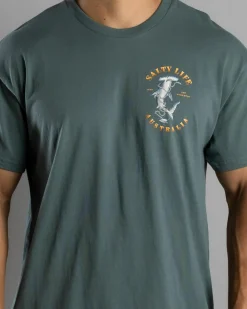 Tops & T-Shirts*Salty Life Force T-Shirt Green