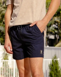 Formal Elastic Waist Shorts Shorts & Bottoms