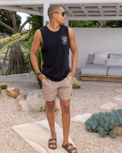 Shorts & Bottoms*Salty Life Formal Elastic Waist Shorts Tan