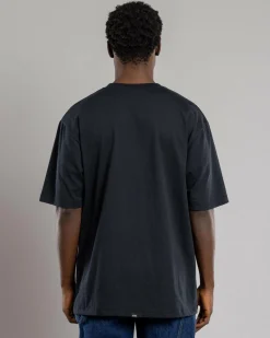 Tops & T-Shirts*Thrills Fortune Favors Embro Oversize Fit T-Shirt Washed Black