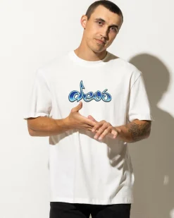Tops & T-Shirts*Deus Ex Machina Four Seasons T-Shirt Vintage White