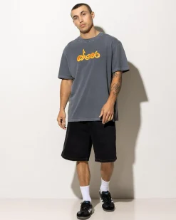 Tops & T-Shirts*Deus Ex Machina Four Seasons T-Shirt Anthracite