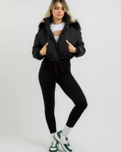 New Fox Puffer Jacket Women Jackets & Coats