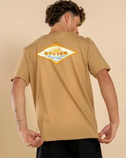 Tops & T-Shirts*Rhythm Frame T-Shirt Macadamia
