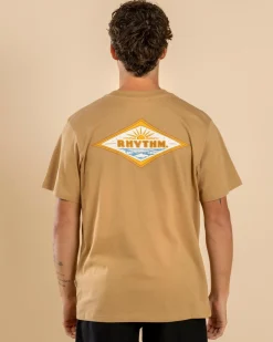 Tops & T-Shirts*Rhythm Frame T-Shirt Macadamia