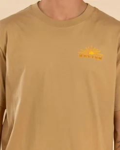 Tops & T-Shirts*Rhythm Frame T-Shirt Macadamia