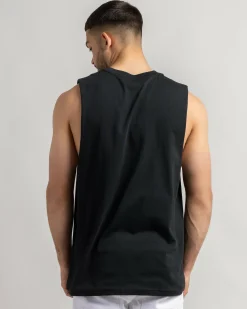 Tops & T-Shirts*RVCA Frame Up Muscle T-Shirt Black