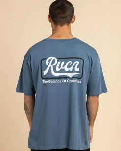 Tops & T-Shirts*RVCA Frame Up T-Shirt Vintage Navy