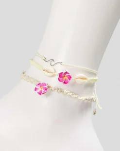 Outlet Frangipani Anklet Pack Women Jewelry|Jewelry