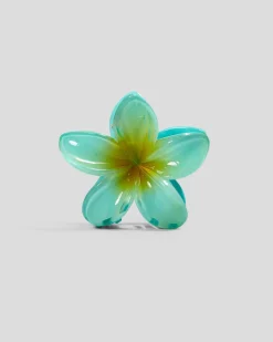 Beauty & Hair*Karyn In LA Frangipani Hair Claw Clip Blue