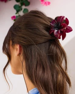 New Frangipani Hair Claw Clip Kids Face & Body
