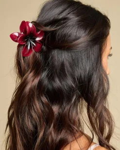 New Frangipani Hair Claw Clip Kids Face & Body