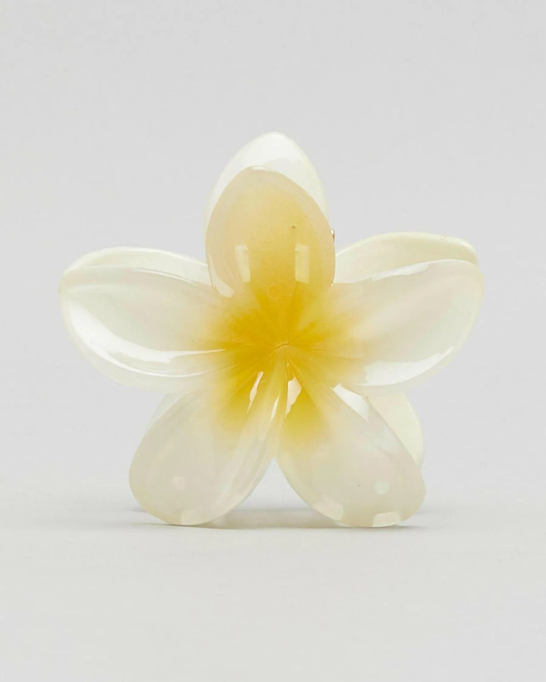 Beauty & Hair*Karyn In LA Frangipani Hair Claw Clip Coconut
