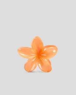 Face & Body*Karyn In LA Frangipani Hair Claw Clip Coral