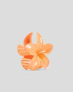 Face & Body*Karyn In LA Frangipani Hair Claw Clip Coral