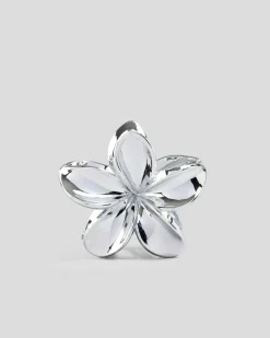 Face & Body*Karyn In LA Frangipani Hair Claw Clip Silver