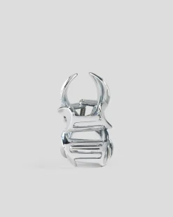 Face & Body*Karyn In LA Frangipani Hair Claw Clip Silver