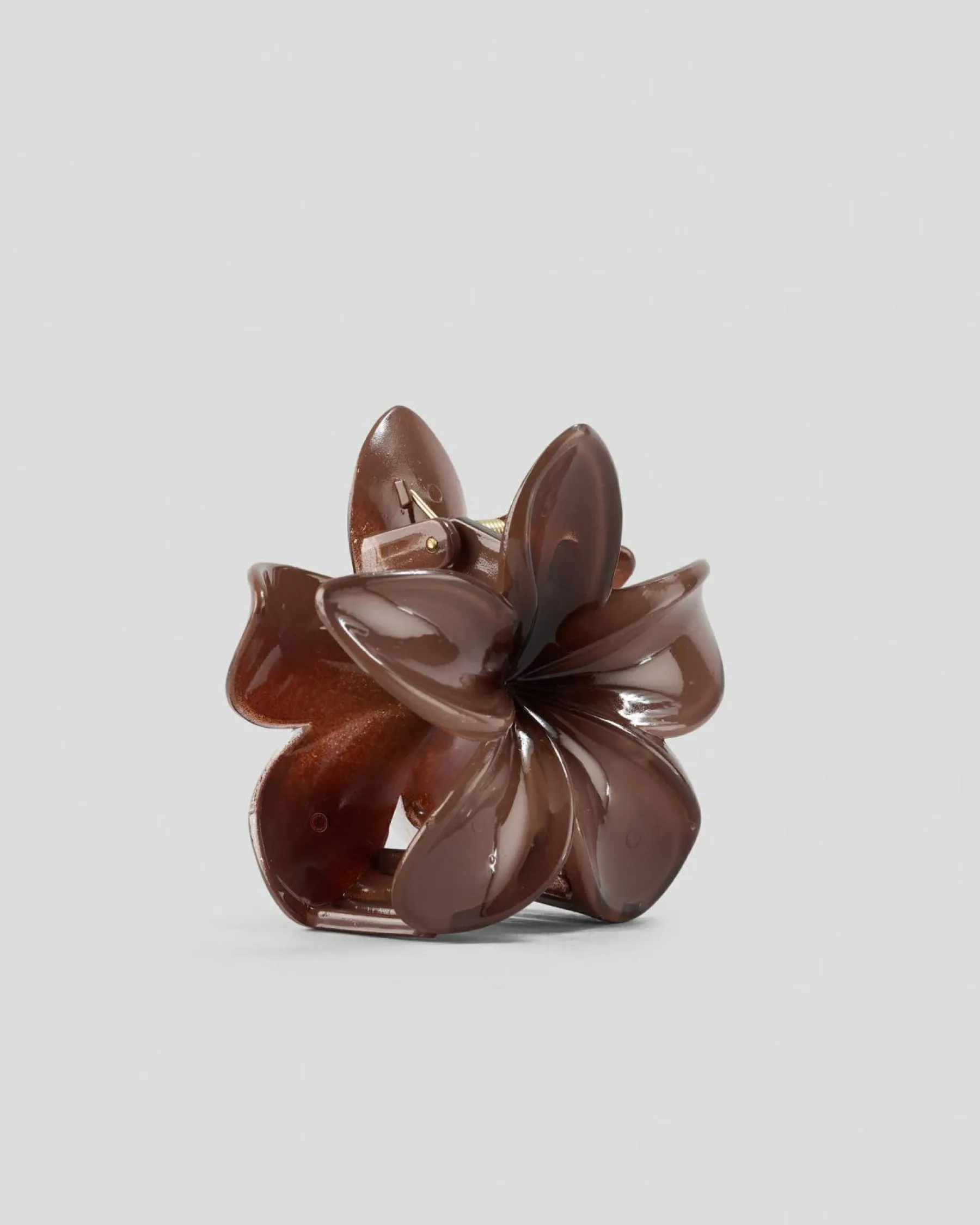 Face & Body*Karyn In LA Frangipani Hair Claw Clip Chocolate