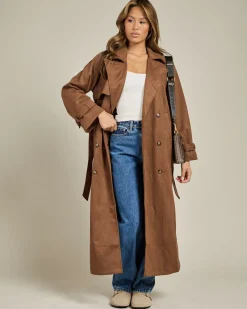 Frankie Faux Suede Coat Women Jackets & Coats
