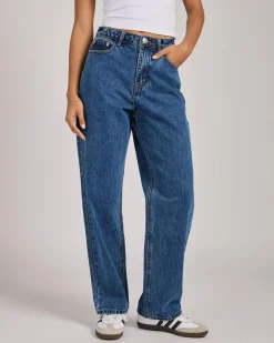 Denim|Bottoms*DESU Frankie Mom Jeans Heritage Dark Blue