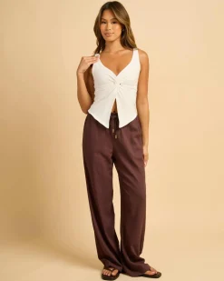 Clearance Frankie Split Front Top Women Tops