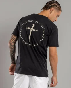Outlet Fray T-Shirt Tops & T-Shirts