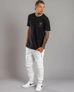 Outlet Fray T-Shirt Tops & T-Shirts
