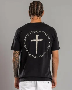 Outlet Fray T-Shirt Tops & T-Shirts