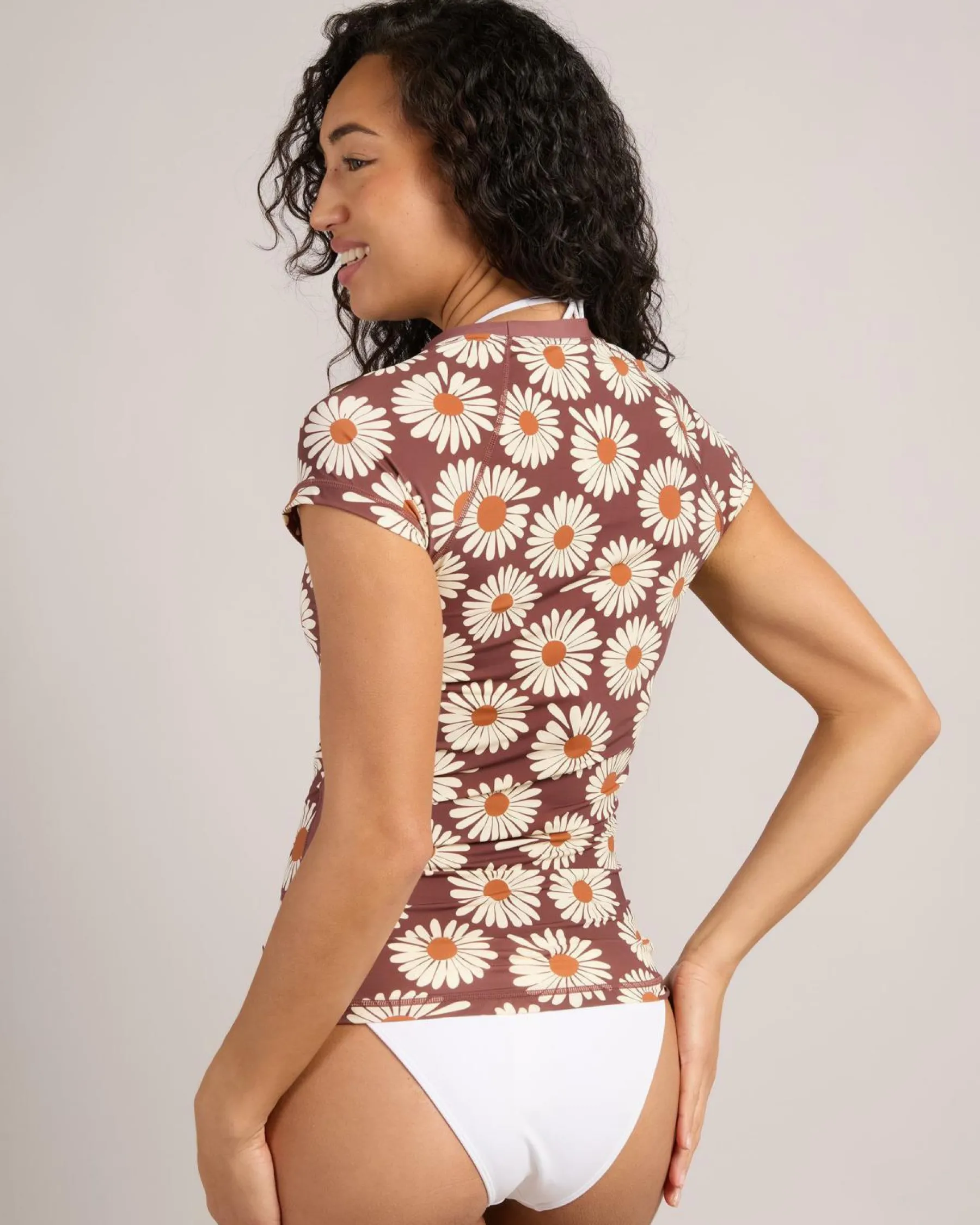 Online Fresh Daze Wahine Cap Sleeve Rash Vest Women Rash Vests