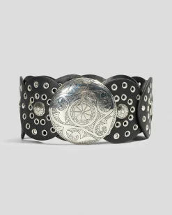 Belts*Mooloola Freya Belt Black/silver