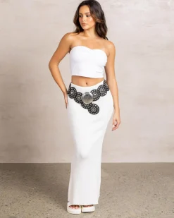 Belts*Mooloola Freya Belt Black/silver