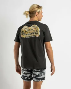 Tops & T-Shirts*The Mad Hueys Frothin Out T-Shirt Vintage Black