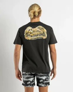 Tops & T-Shirts*The Mad Hueys Frothin Out T-Shirt Vintage Black