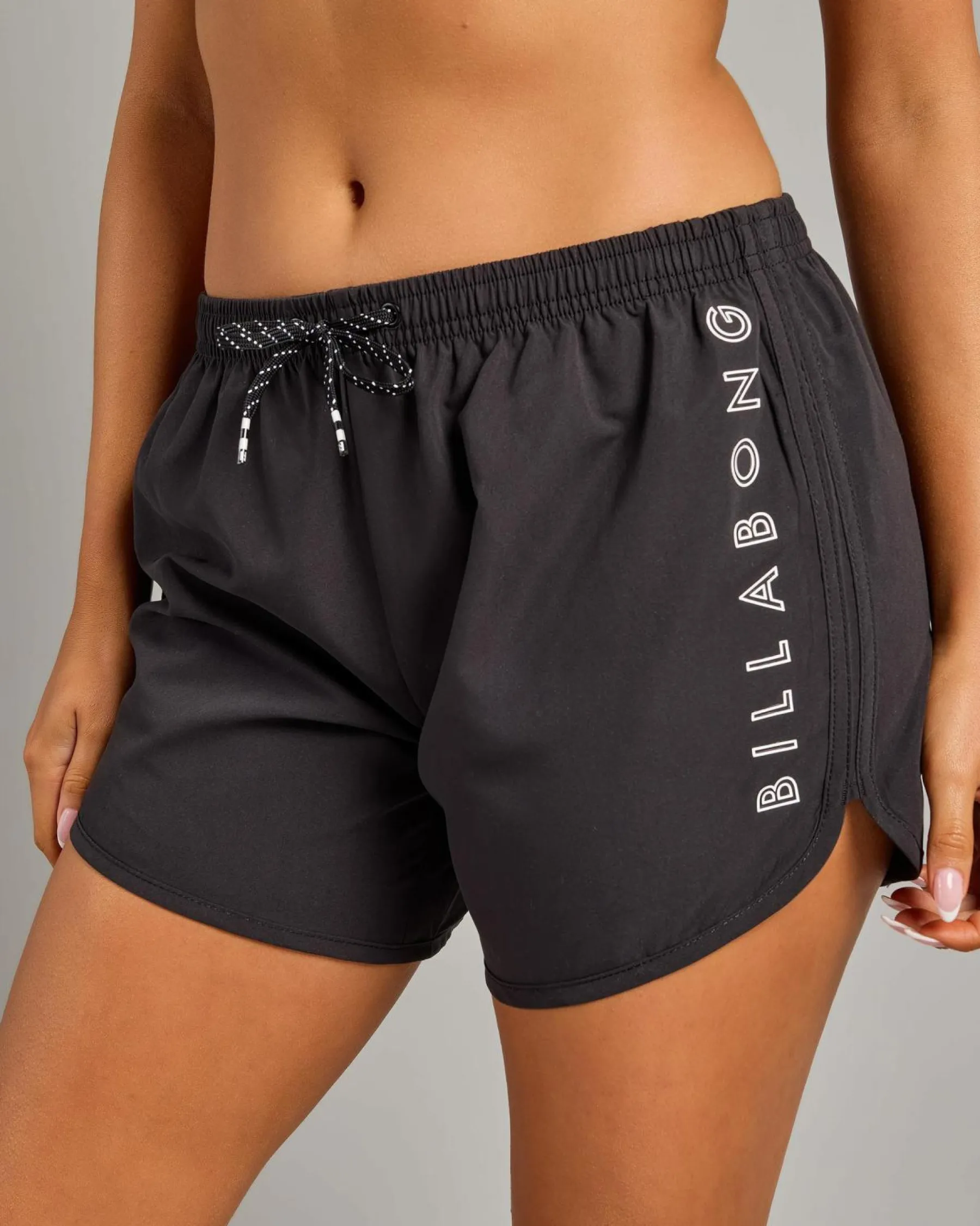 Board Shorts*Billabong Fun Times 5" Board Shorts Black Pebble