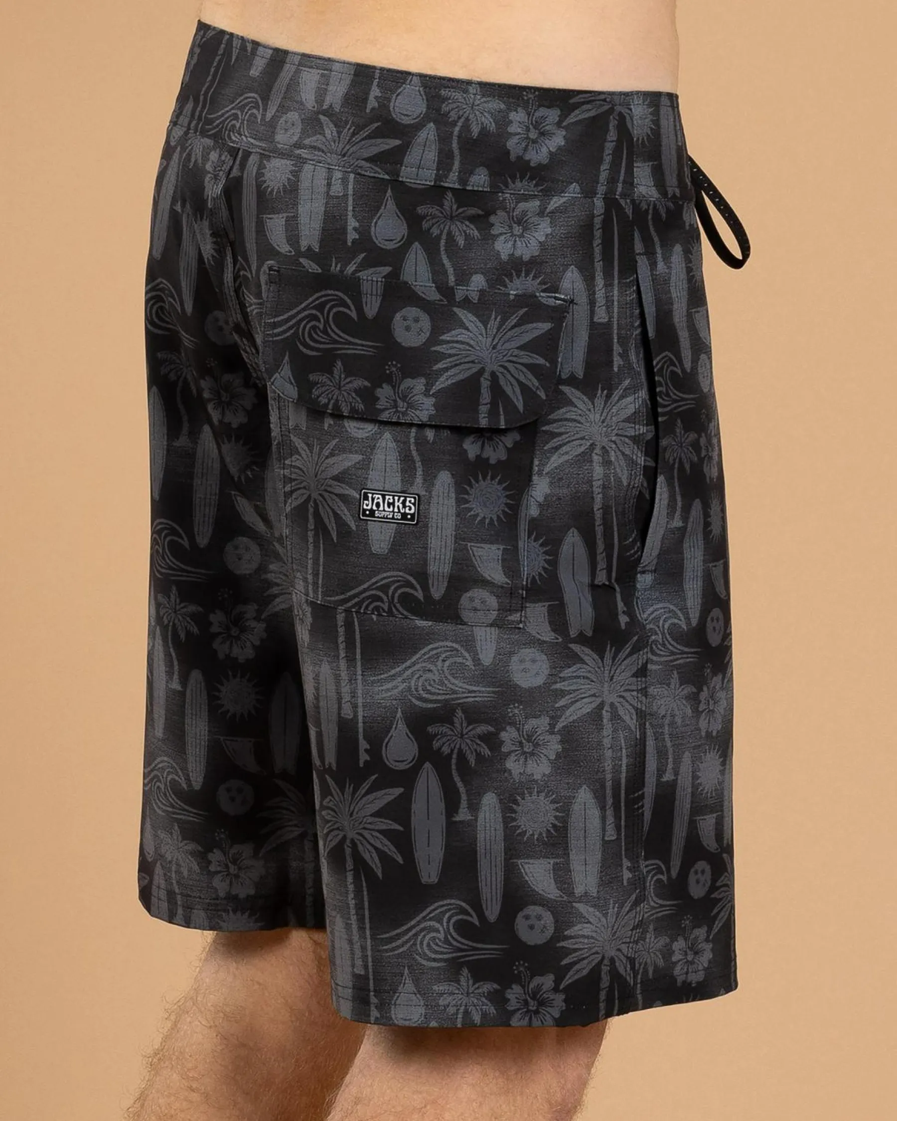 Board Shorts|Shorts & Bottoms*Jacks Funk Board Shorts Black
