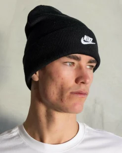 Headwear*Nike Futura Peak Beanie Black/white