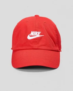 Headwear*Nike Futura Wash Club Cap University Red/white