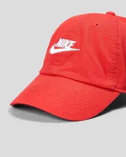 Headwear*Nike Futura Wash Club Cap University Red/white
