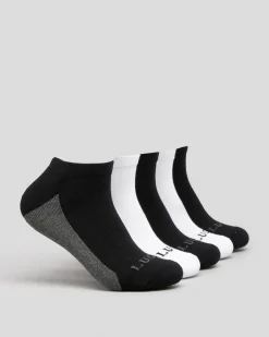 Hot Fuzzled Ankle Socks 5 Pack Socks