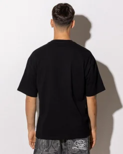 Tops & T-Shirts*Rusty Gaffa Taped Short Sleeve T-Shirt Black