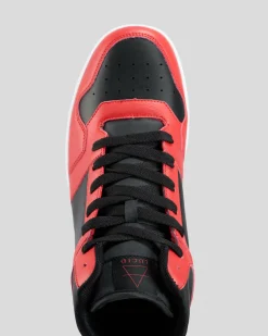 2 For Shoe Deals|Sneakers*Lucid Gamma 2 High Top Shoes Red/black