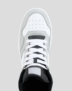 2 For Shoe Deals|Sneakers*Lucid Gamma 2 High Top Shoes White/grey/black