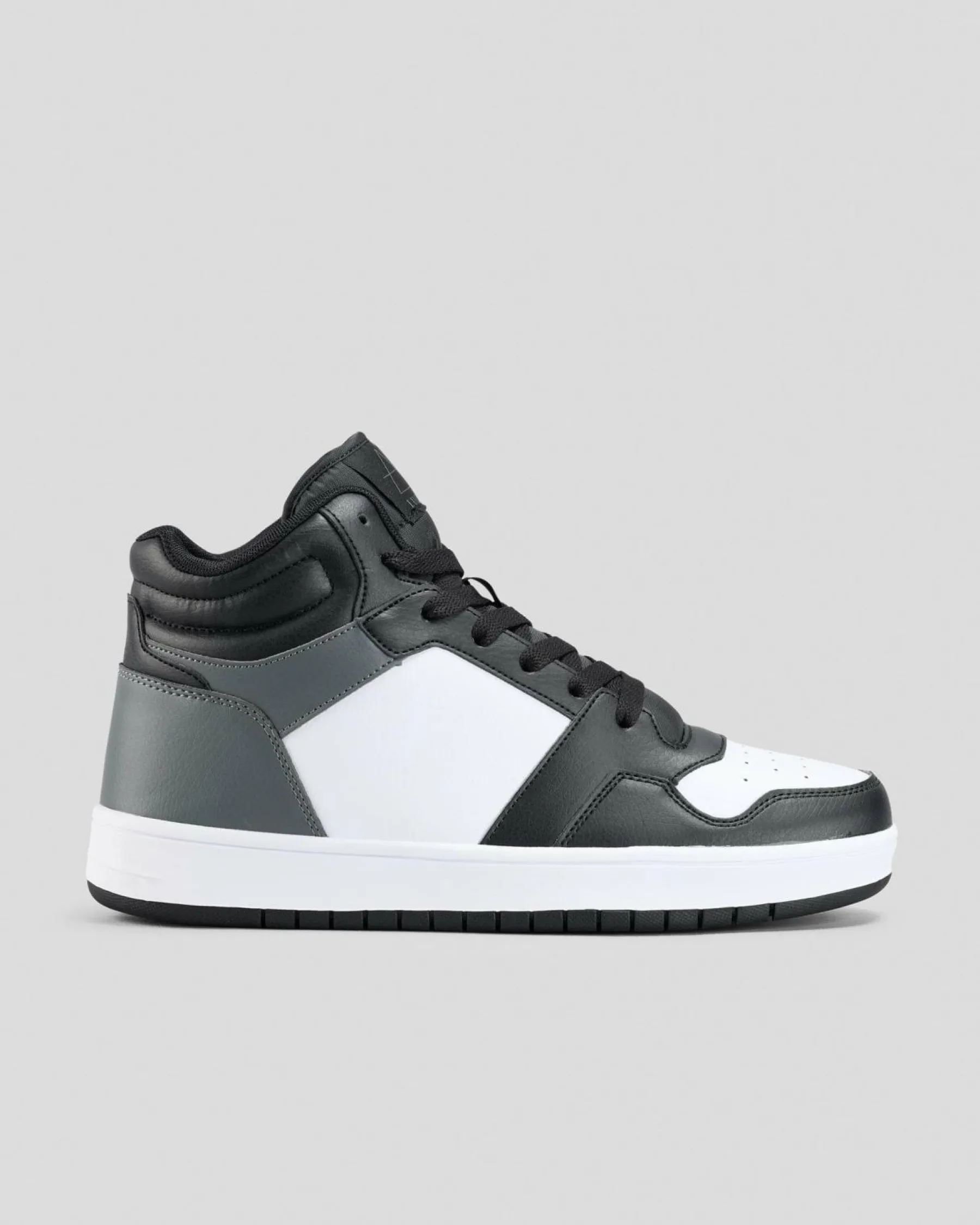 2 For Shoe Deals|Sneakers*Lucid Gamma 2 High Top Shoes Black/white/grey