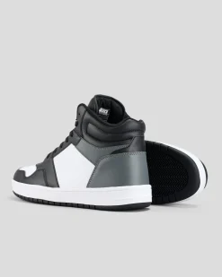 2 For Shoe Deals|Sneakers*Lucid Gamma 2 High Top Shoes Black/white/grey