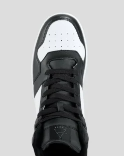 2 For Shoe Deals|Sneakers*Lucid Gamma 2 High Top Shoes Black/white/grey